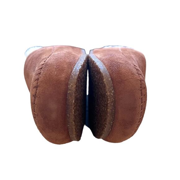 Jenni Kayne Shearling-Lined Moc Clogs Saddle Size 41 NEW - Picture 5 of 13